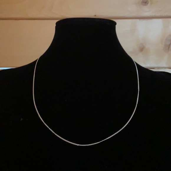 925 sterling silver | 18” | curb link necklace - Picture 1 of 3